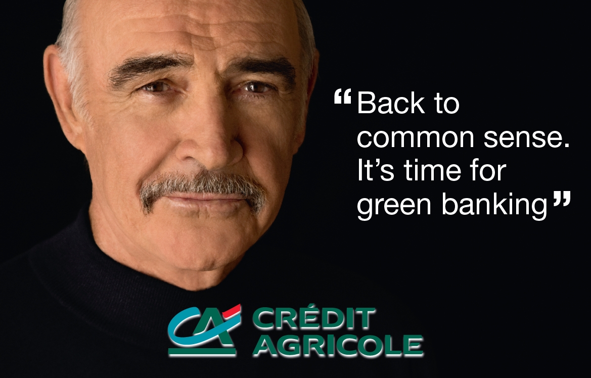 Sean Connery pour le Crédit Agricole