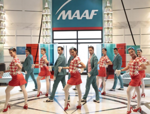 Publicité MAAF Palace